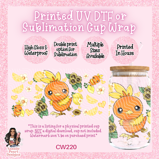 CW220 UV DTF/SUB Cup Wrap