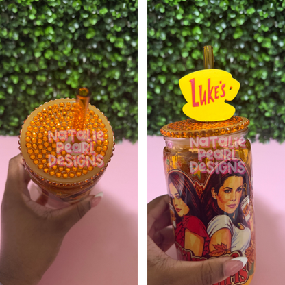 Gilmore Girls Fall Lava Drip Snow Globe Tumbler
