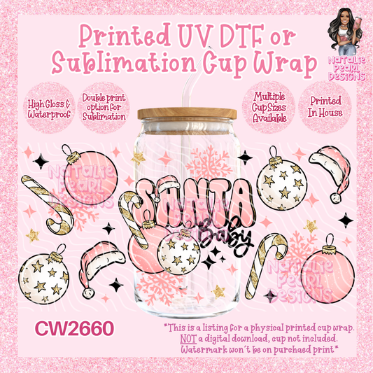 CW2660 UV DTF/SUB Cup Wraps