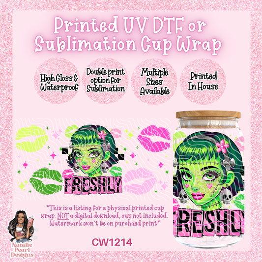 CW1214 UV DTF/SUB Cup Wrap