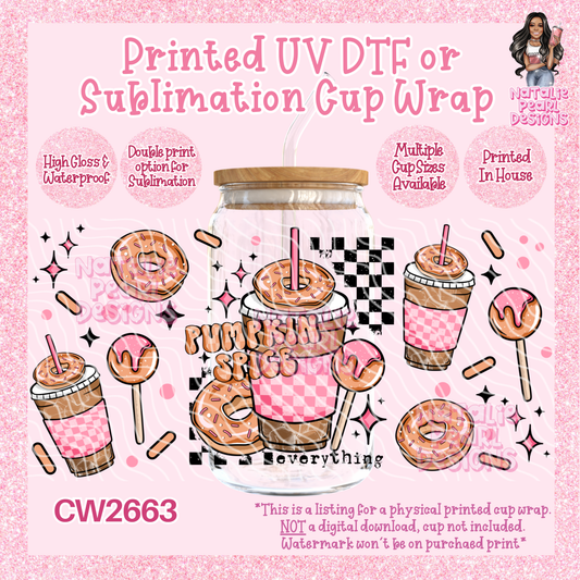 CW2663 UV DTF/SUB Cup Wraps