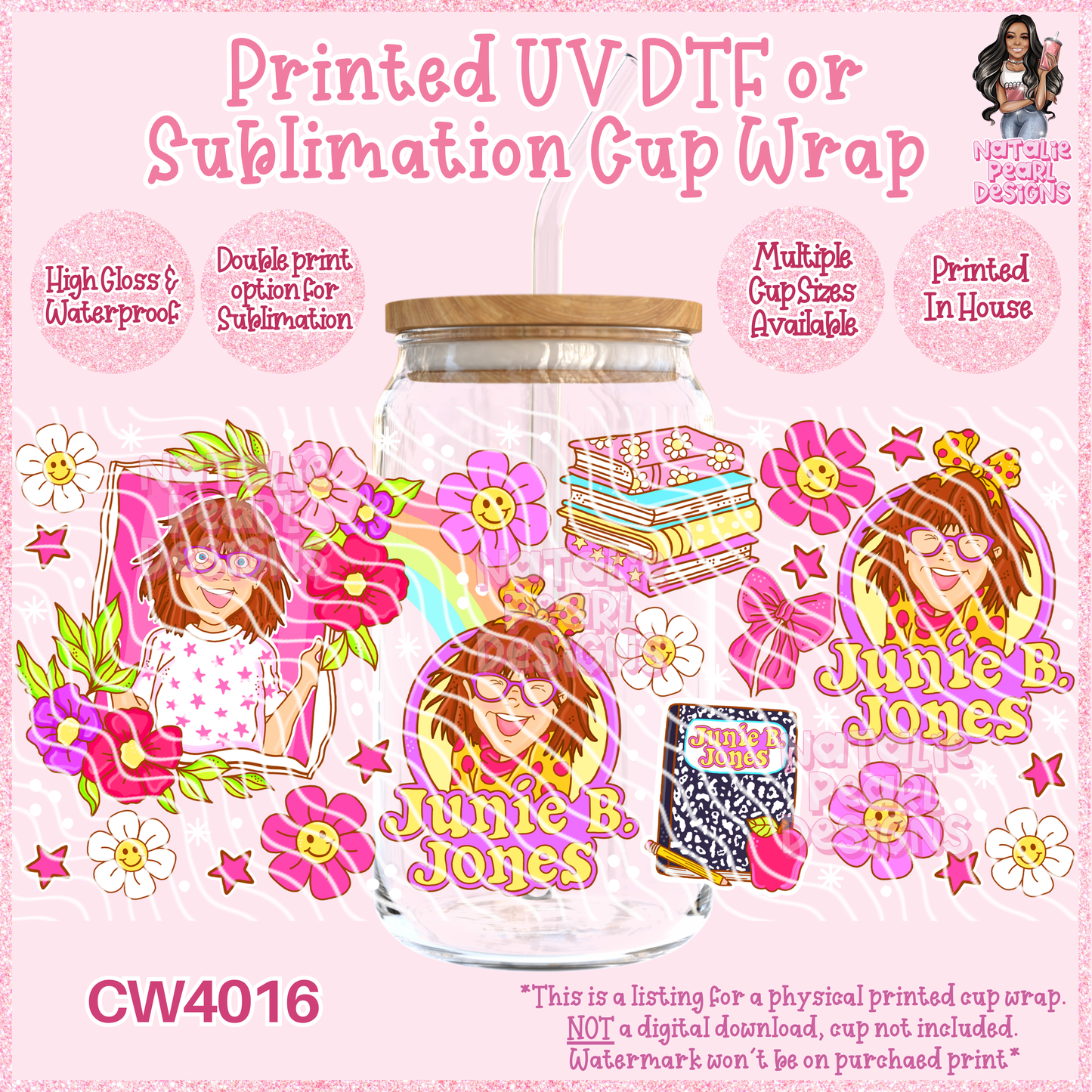 CW4016 UV DTF/SUB Cup Wraps