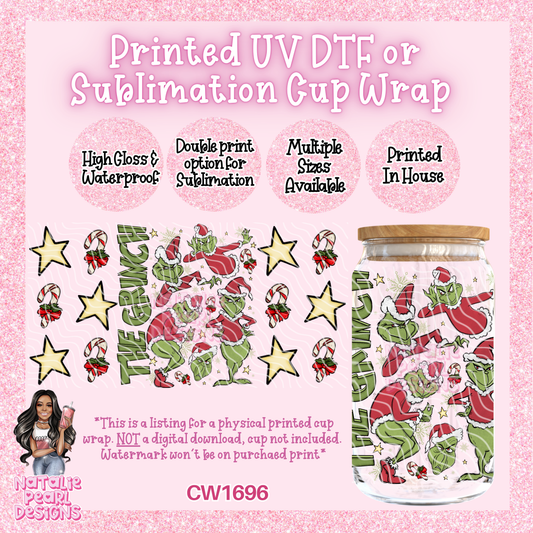 CW1696 UV DTF/SUB Cup Wraps