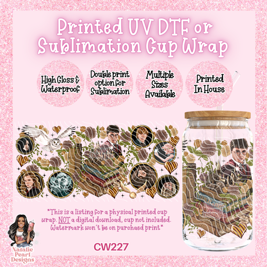 CW227 UV DTF/SUB Cup Wrap