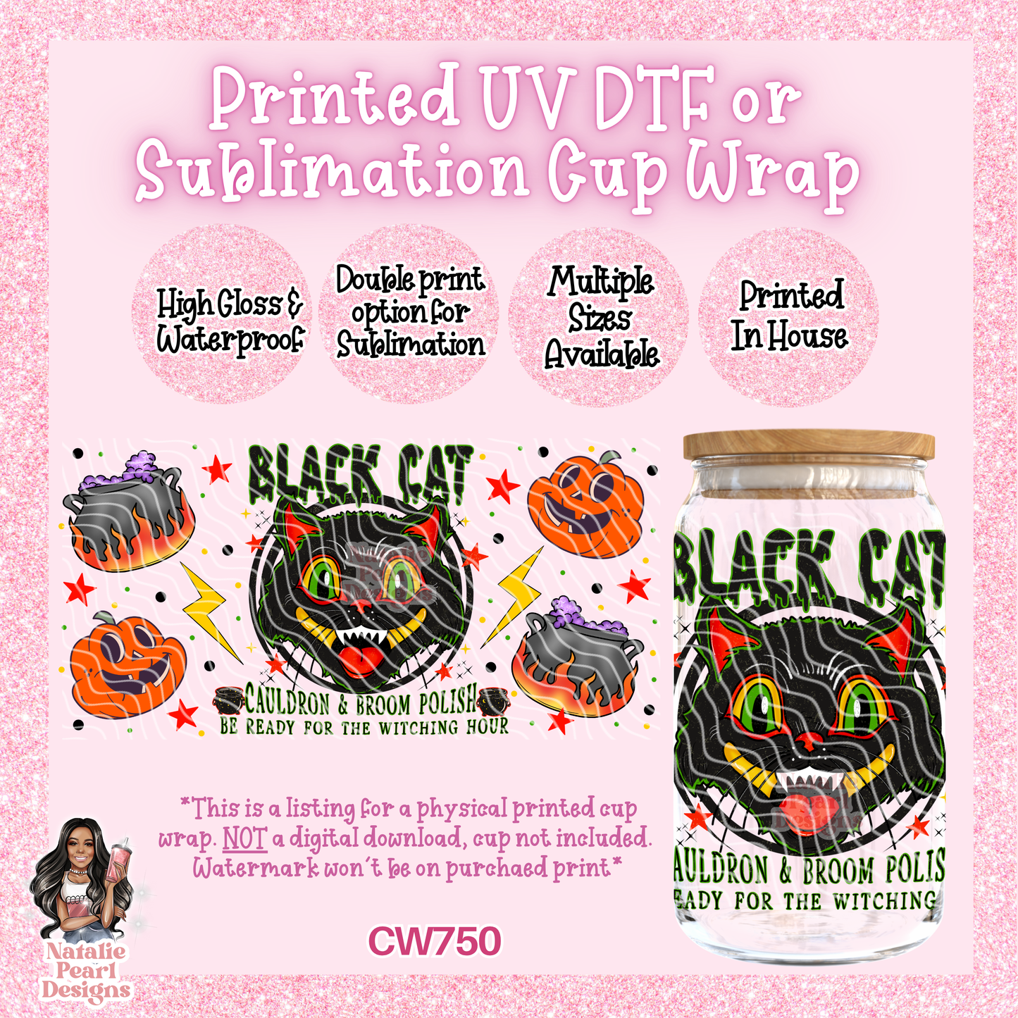 CW750 UV DTF/SUB Cup Wrap