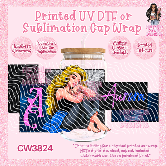CW3824 UV DTF/SUB Cup Wraps