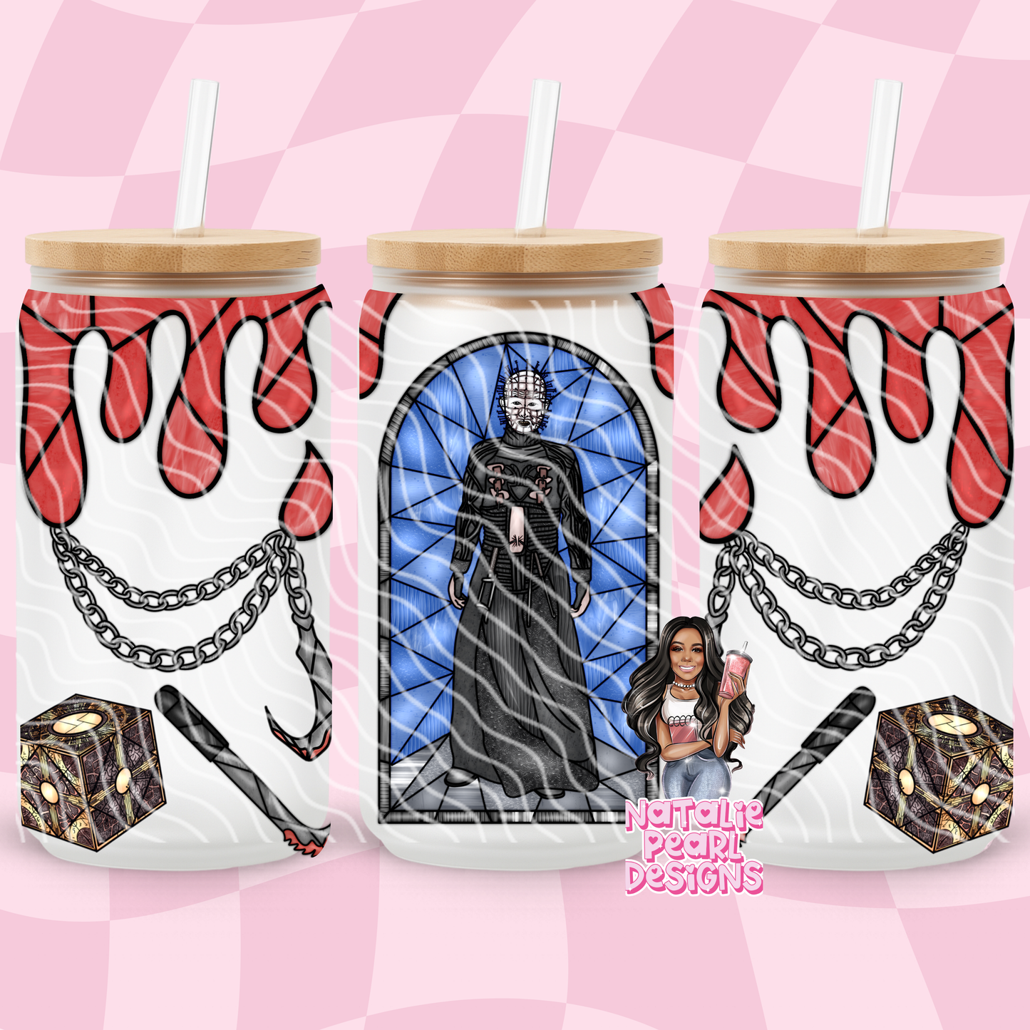 Horror Glass Cans