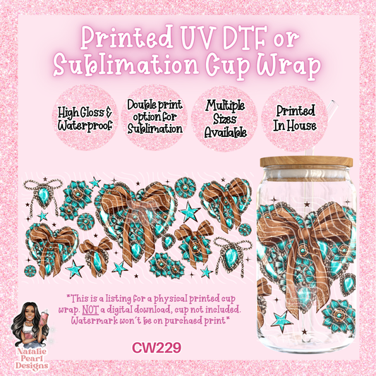 CW229 UV DTF/SUB Cup Wrap
