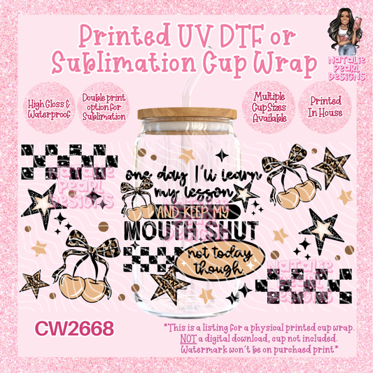 CW2668 UV DTF/SUB Cup Wraps