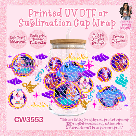 CW3553 UV DTF/SUB Cup Wraps