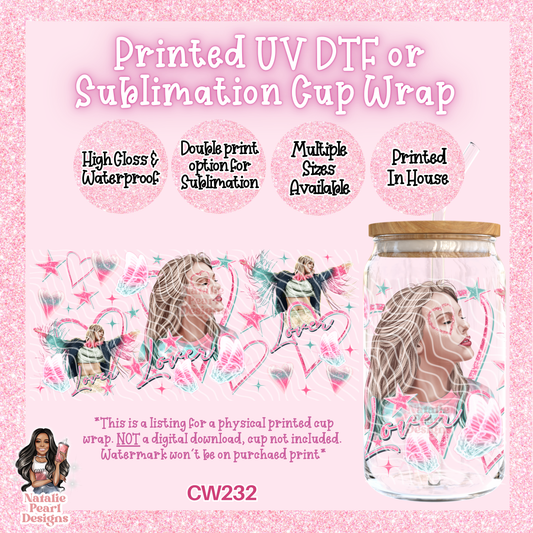 CW232 UV DTF/SUB Cup Wrap
