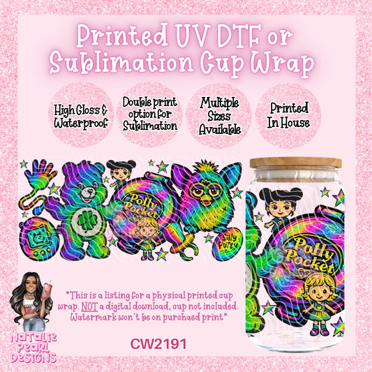 CW2191 UV DTF/SUB Cup Wraps