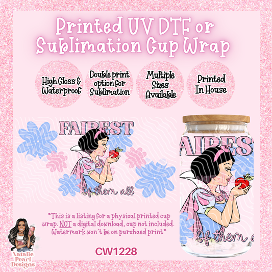 CW1228 UV DTF/SUB Cup Wrap