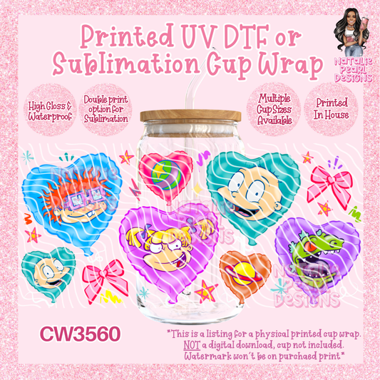 CW3560 UV DTF/SUB Cup Wraps