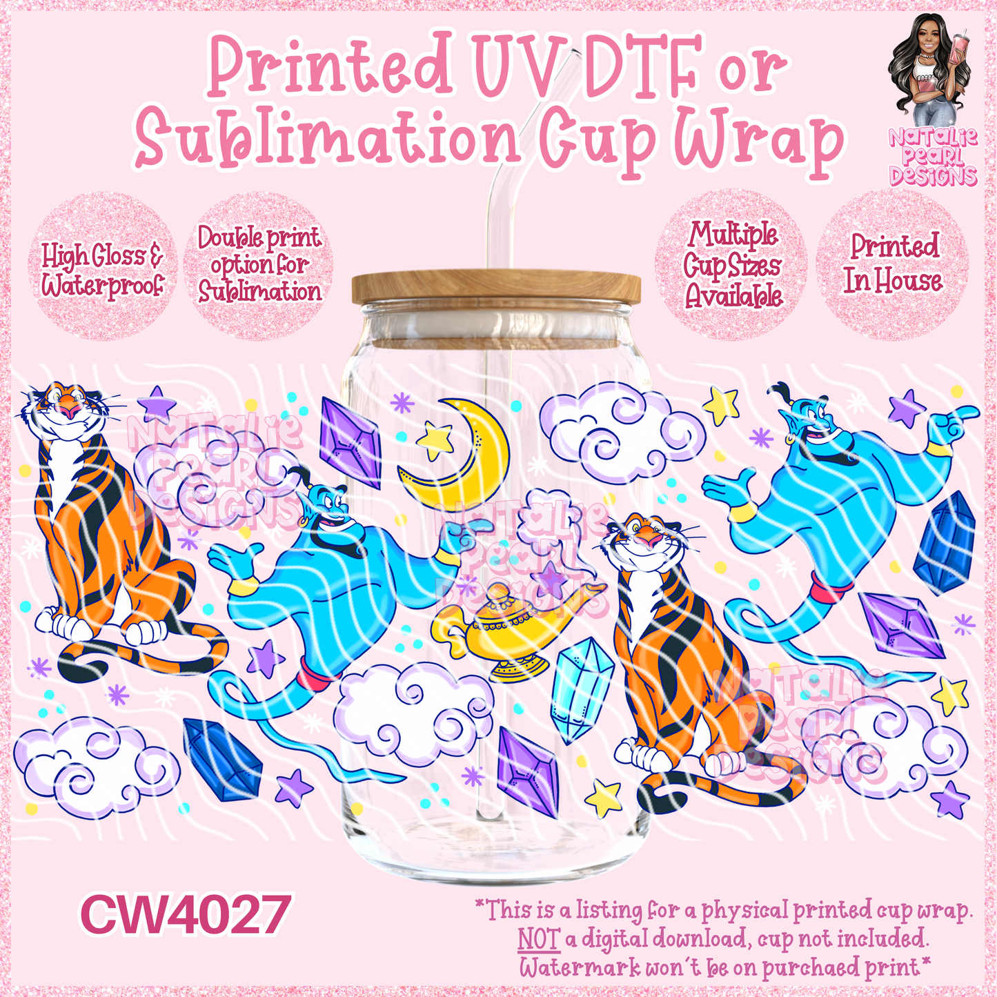 CW4027 UV DTF/SUB Cup Wraps