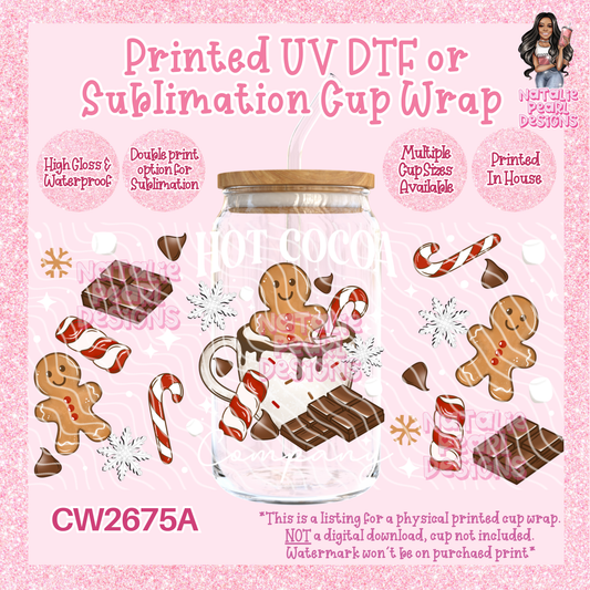 CW2675A UV DTF/SUB Cup Wraps