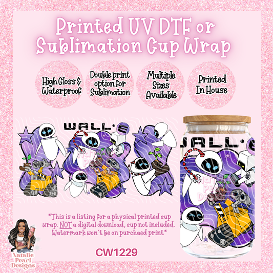 CW1229 UV DTF/SUB Cup Wrap