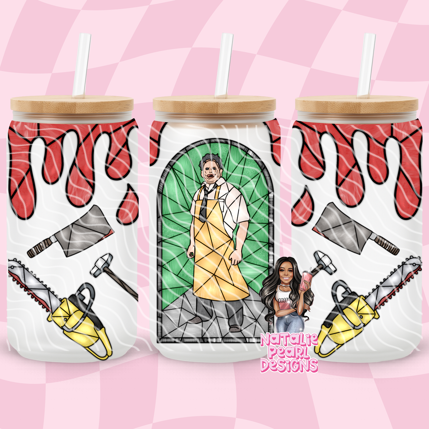 Horror Glass Cans