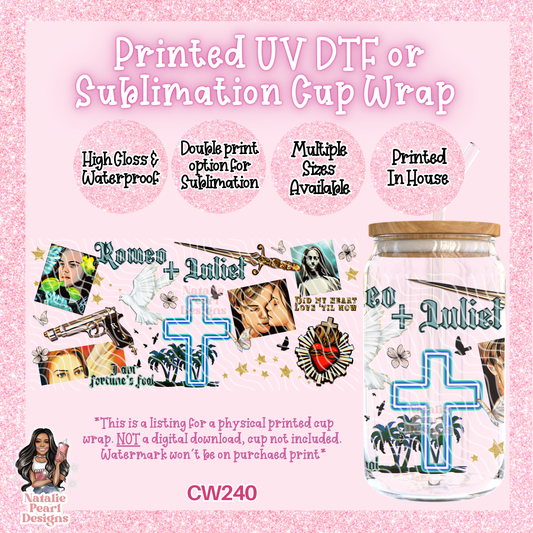 CW240 UV DTF/SUB Cup Wrap