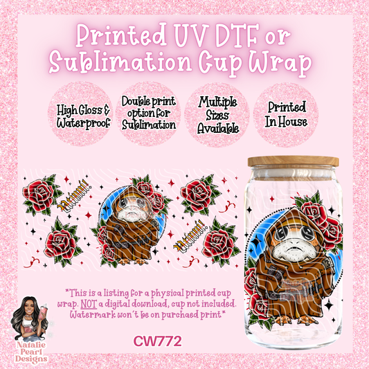 CW772 UV DTF/SUB Cup Wrap