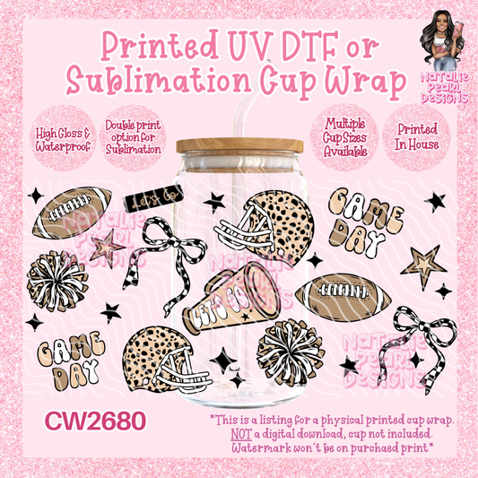 CW2680 UV DTF/SUB Cup Wraps