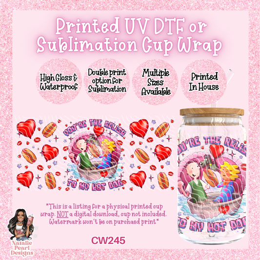 CW245 UV DTF/SUB Cup Wrap