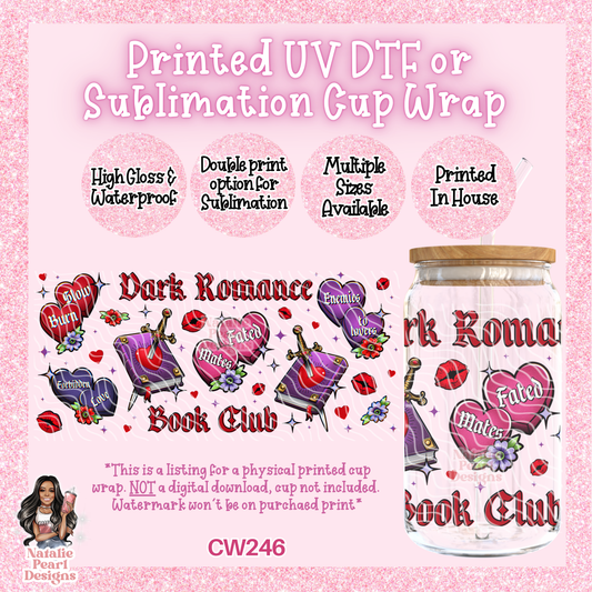 CW246 UV DTF/SUB Cup Wrap