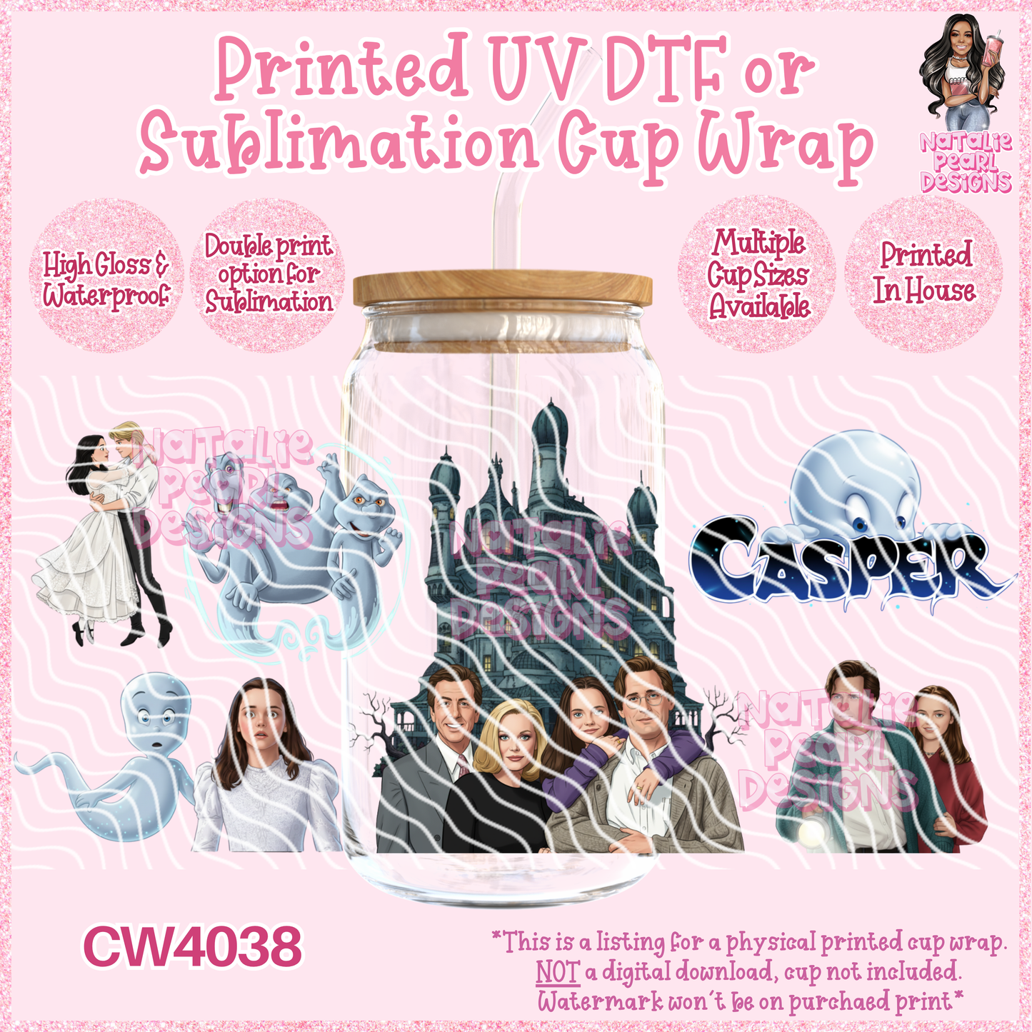 CW4038 UV DTF/SUB Cup Wraps