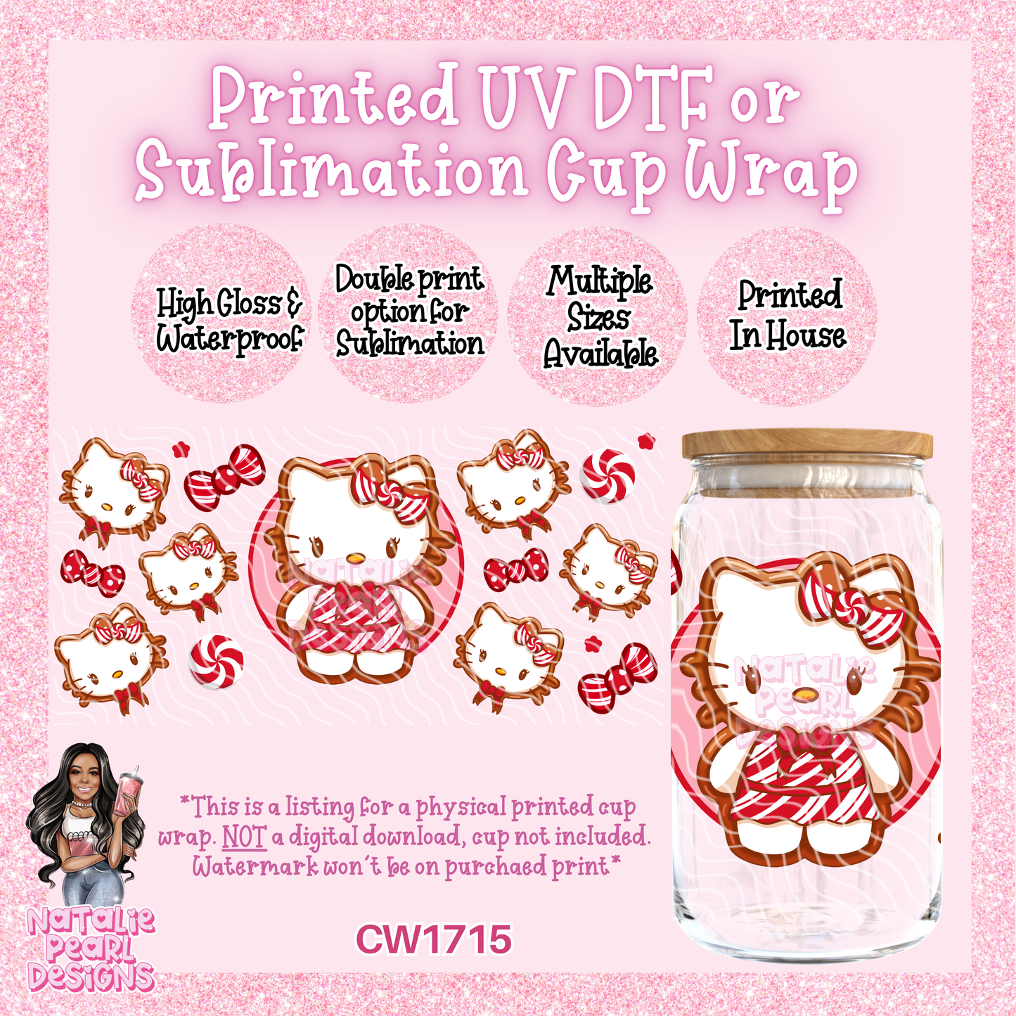 CW1715 UV DTF/SUB Cup Wraps