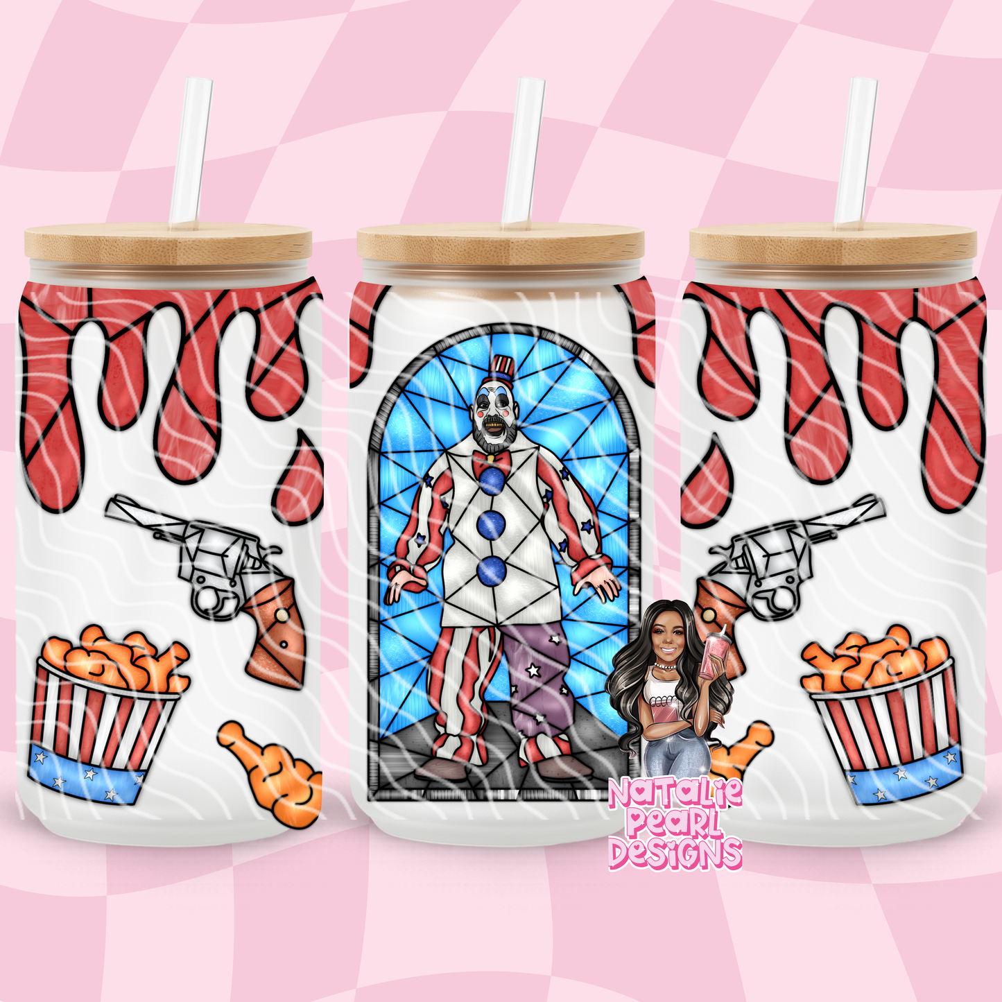 Horror Glass Cans