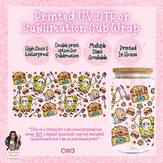 CW3 UV DTF/SUB Cup Wrap