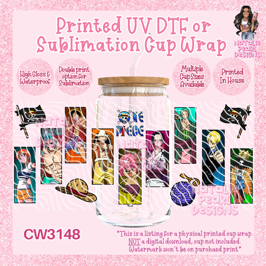 CW3148 UV DTF/SUB Cup Wraps