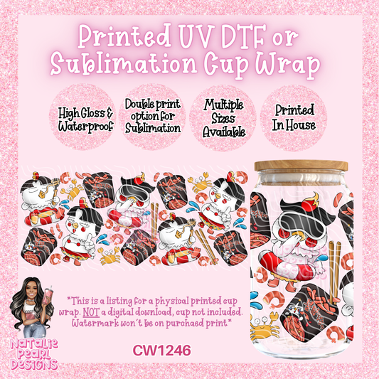 CW1246 UV DTF/SUB Cup Wrap