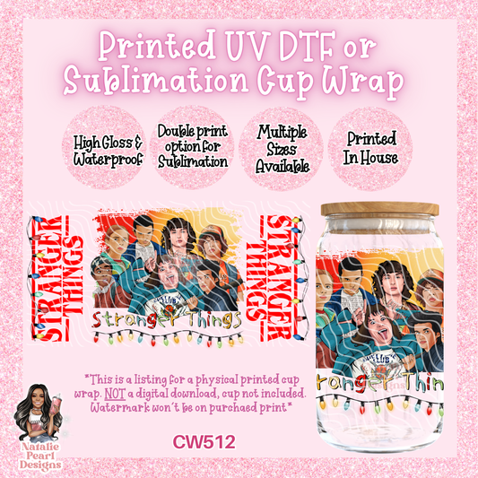 CW512 UV DTF/SUB Cup Wrap