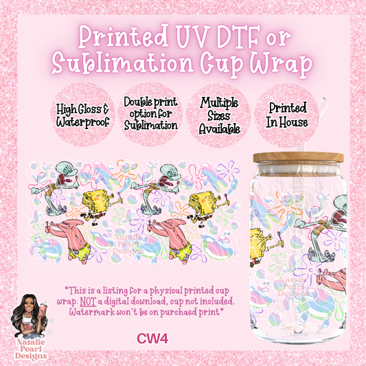 CW4 UV DTF/SUB Cup Wrap