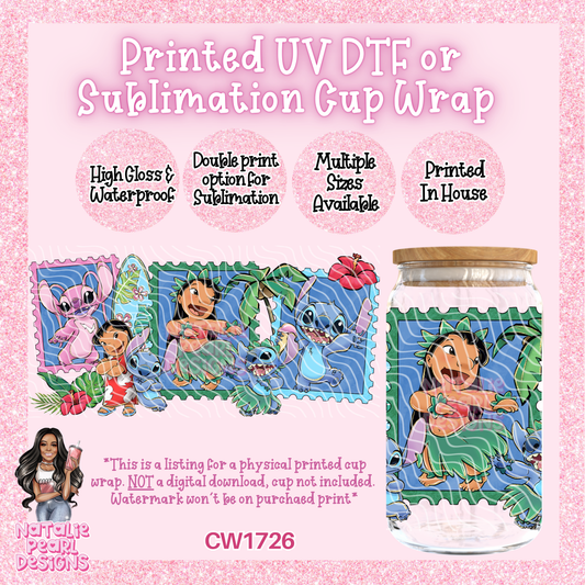 CW1726 UV DTF/SUB Cup Wraps