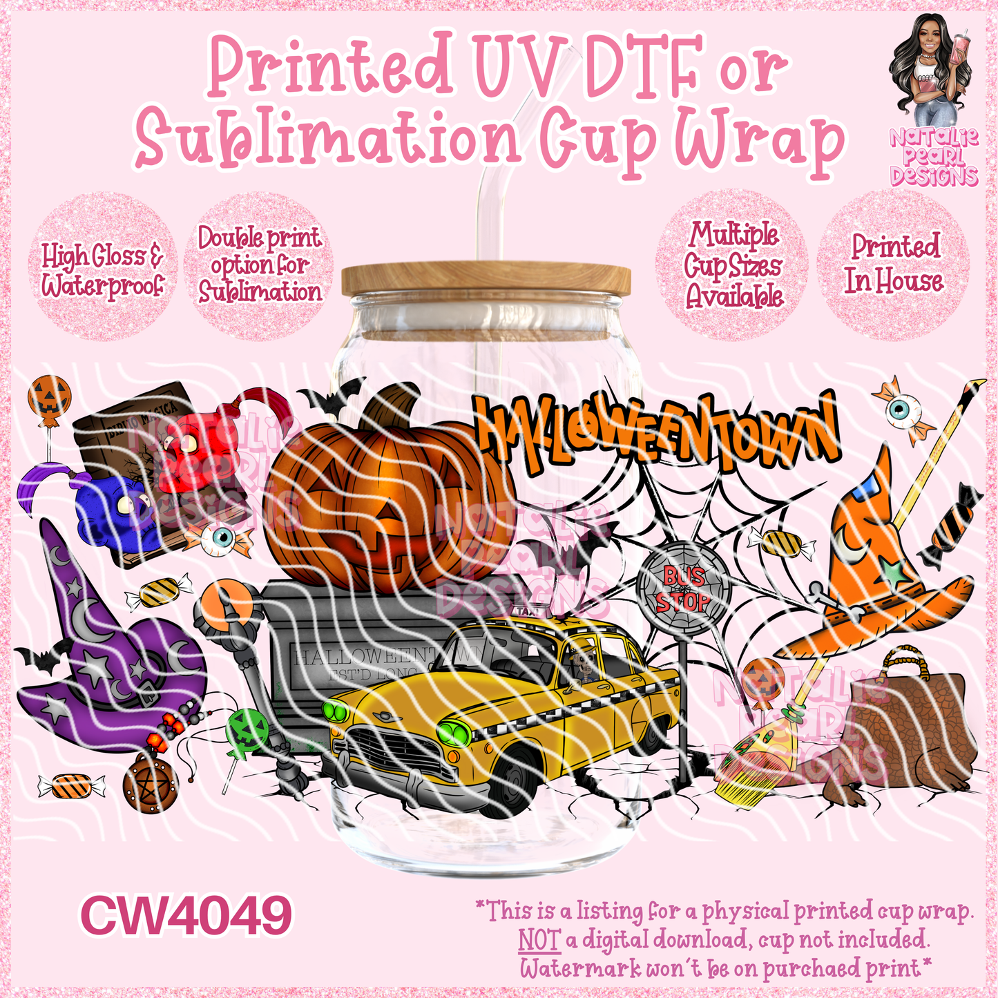 CW4049 UV DTF/SUB Cup Wraps