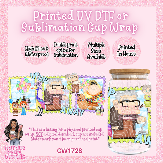 CW1728 UV DTF/SUB Cup Wraps
