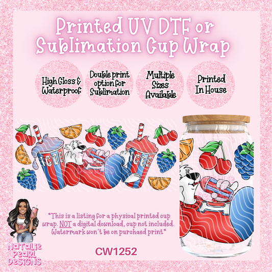 CW1252 UV DTF/SUB Cup Wrap