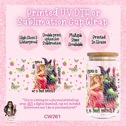 CW261 UV DTF/SUB Cup Wrap