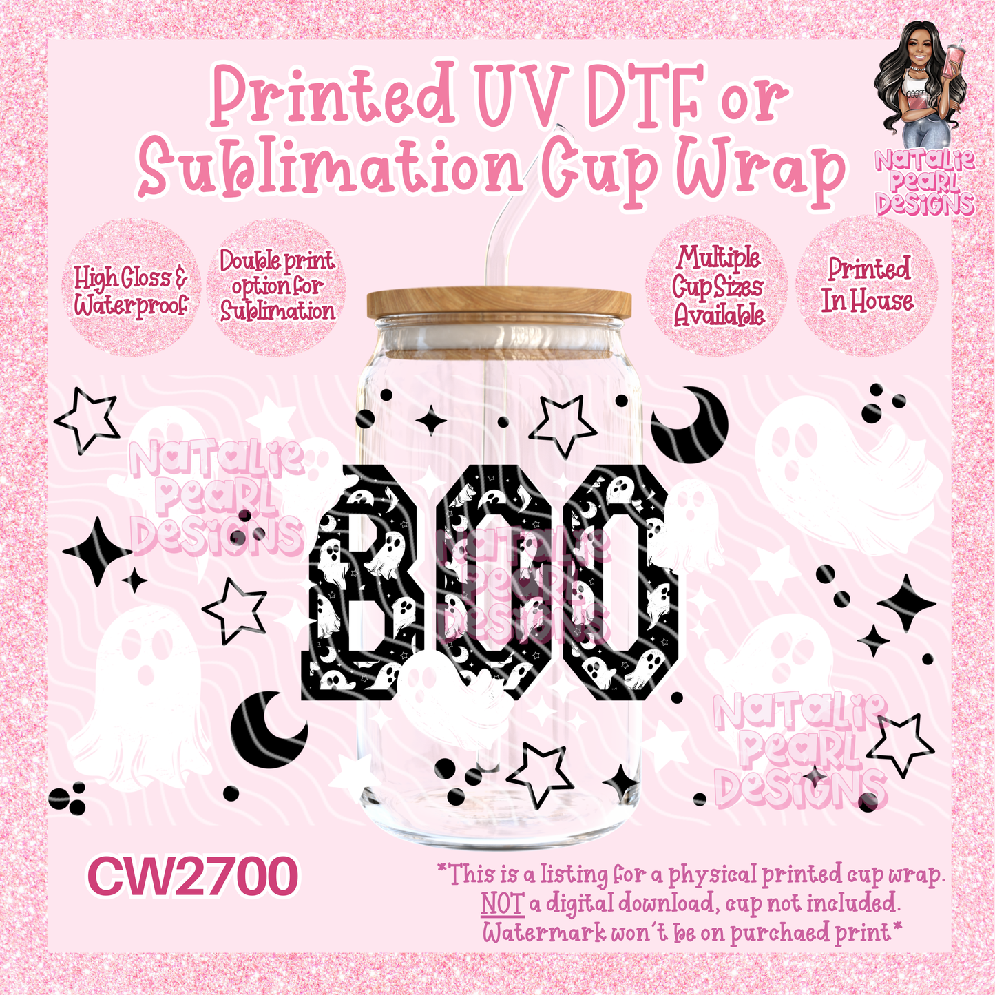 CW2700 UV DTF/SUB Cup Wraps