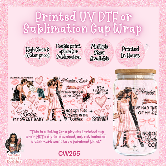 CW265 UV DTF/SUB Cup Wrap