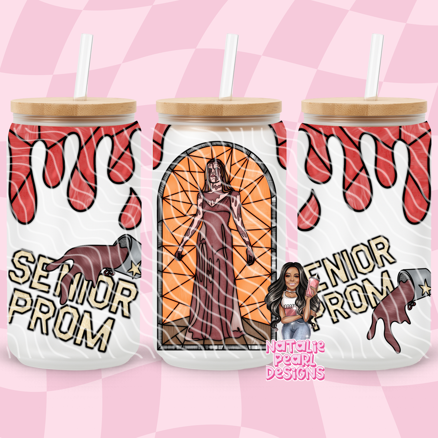 Horror Glass Cans