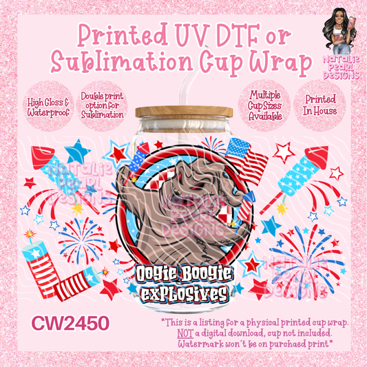 CW2450 UV DTF/SUB Cup Wraps