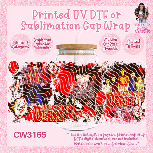 CW3165 UV DTF/SUB Cup Wraps