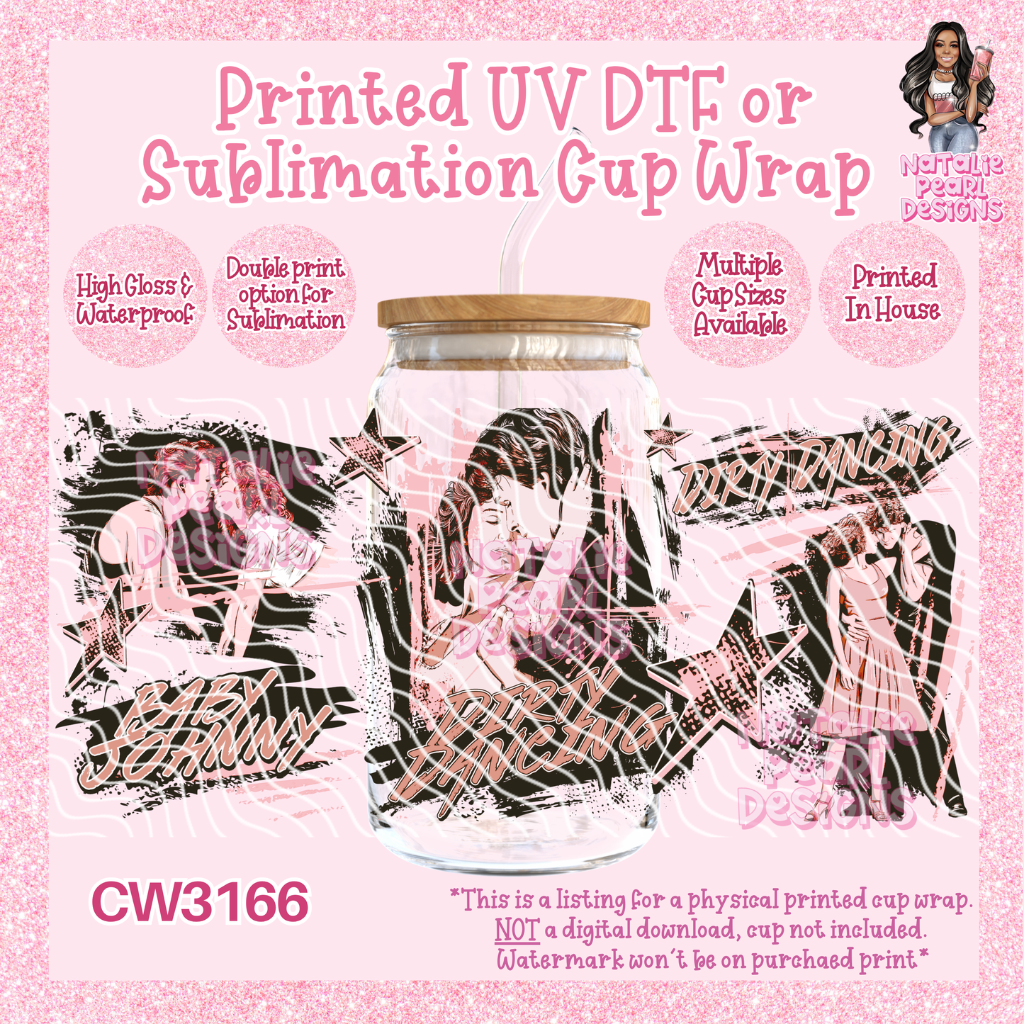 CW3166 UV DTF/SUB Cup Wraps