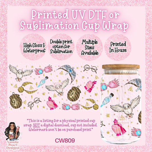 CW809 UV DTF/SUB Cup Wrap
