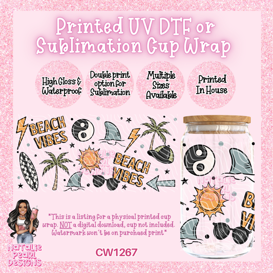 CW1267 UV DTF/SUB Cup Wrap