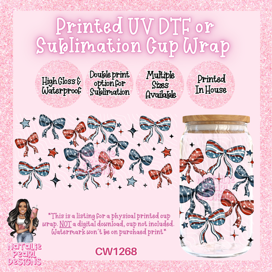 CW1268 UV DTF/SUB Cup Wrap