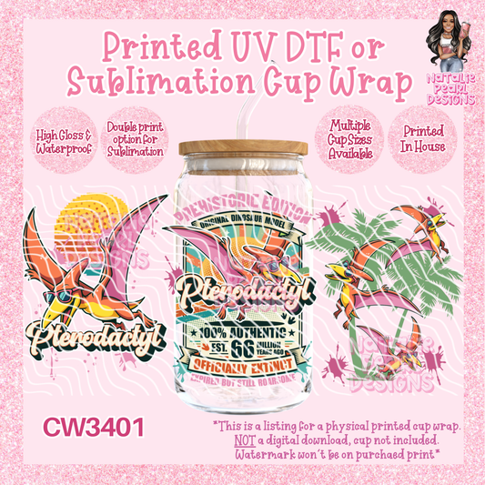 CW3401 UV DTF/SUB Cup Wraps
